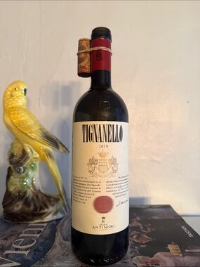 Tignanello by Antinori Super Tuscan 2019 - EMPTY BOTTLE